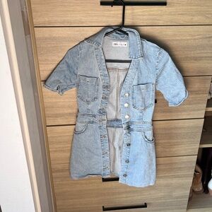 Zara denim dress